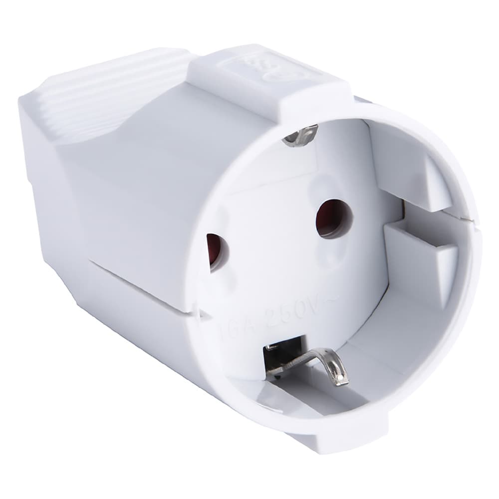 Presa Tipo Volante Art 71049 Electraline Schuko 25 Pezzi - 2