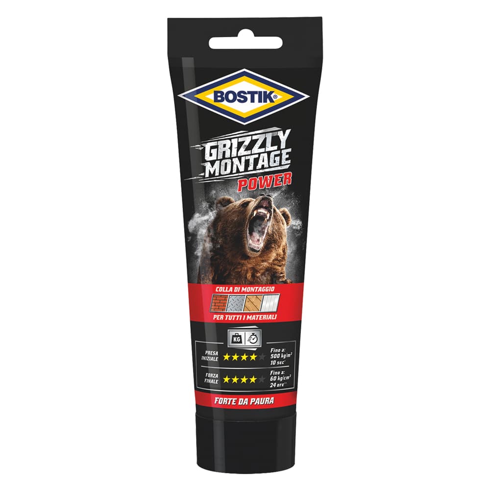 Colla Cartuccia Bostik Grizzly Montage Power 370 gr - 2