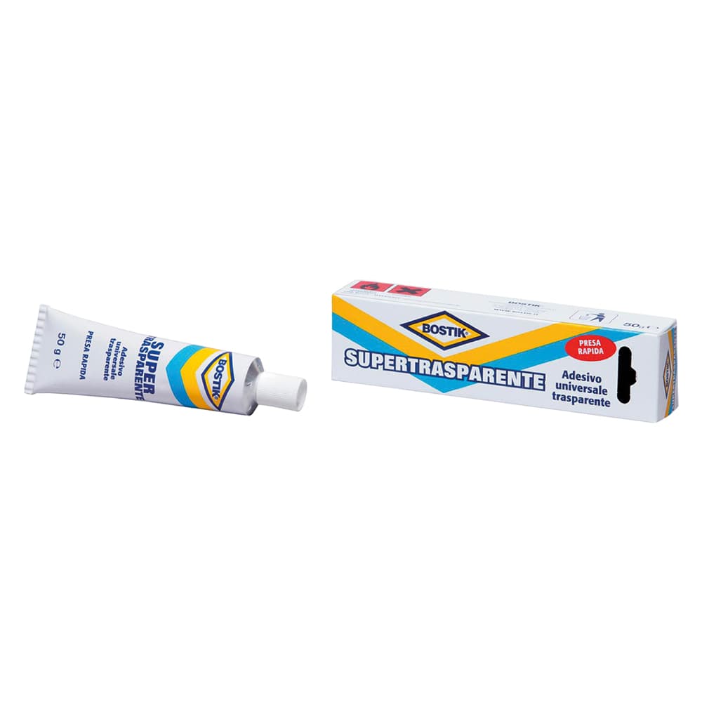 Adesivo Bostik Supertrasparente 12 Pezzi 125 gr - 2