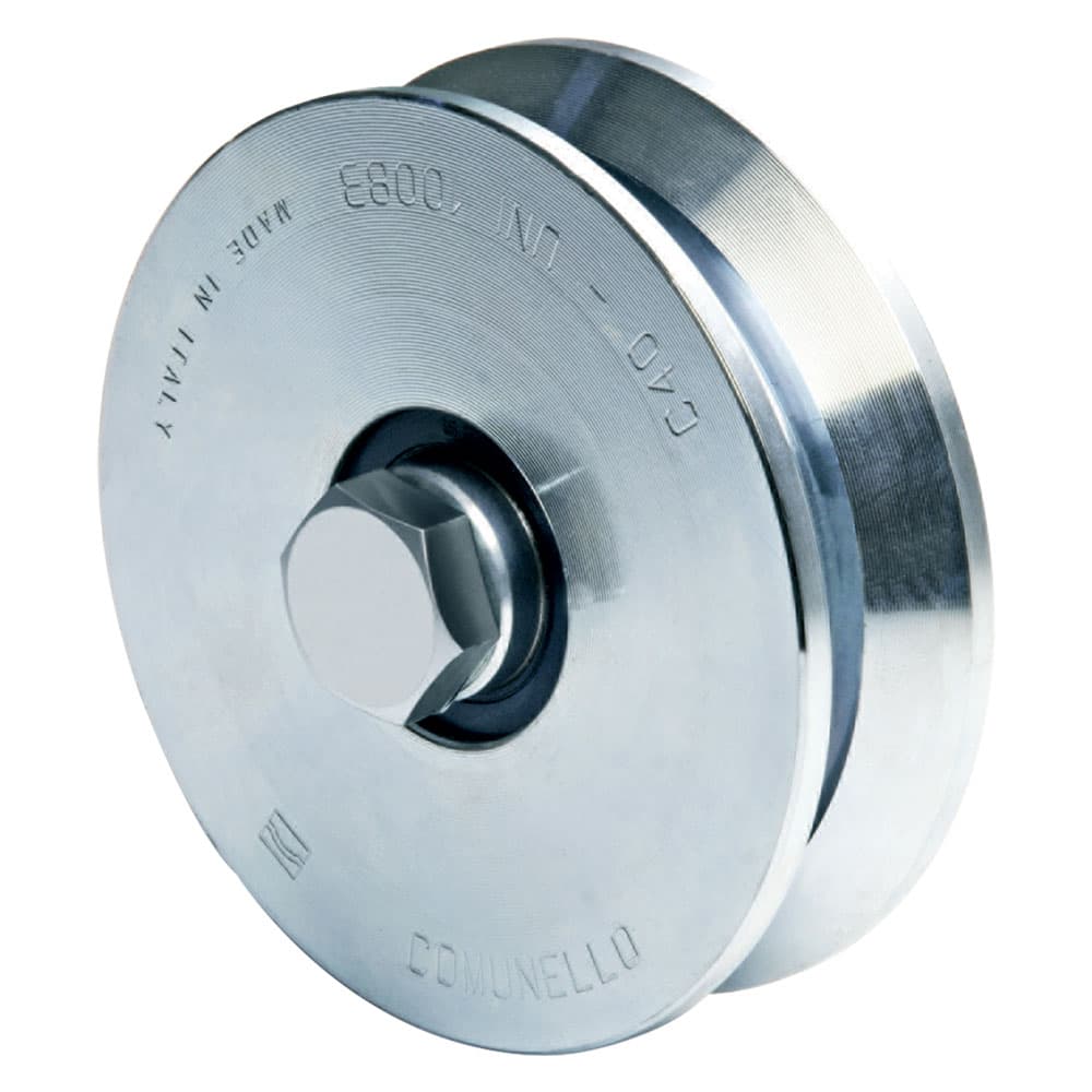 Ruota per Cancelli Gola a Art 307Y Portata Comunello Y Ø 137 550 kg - 2