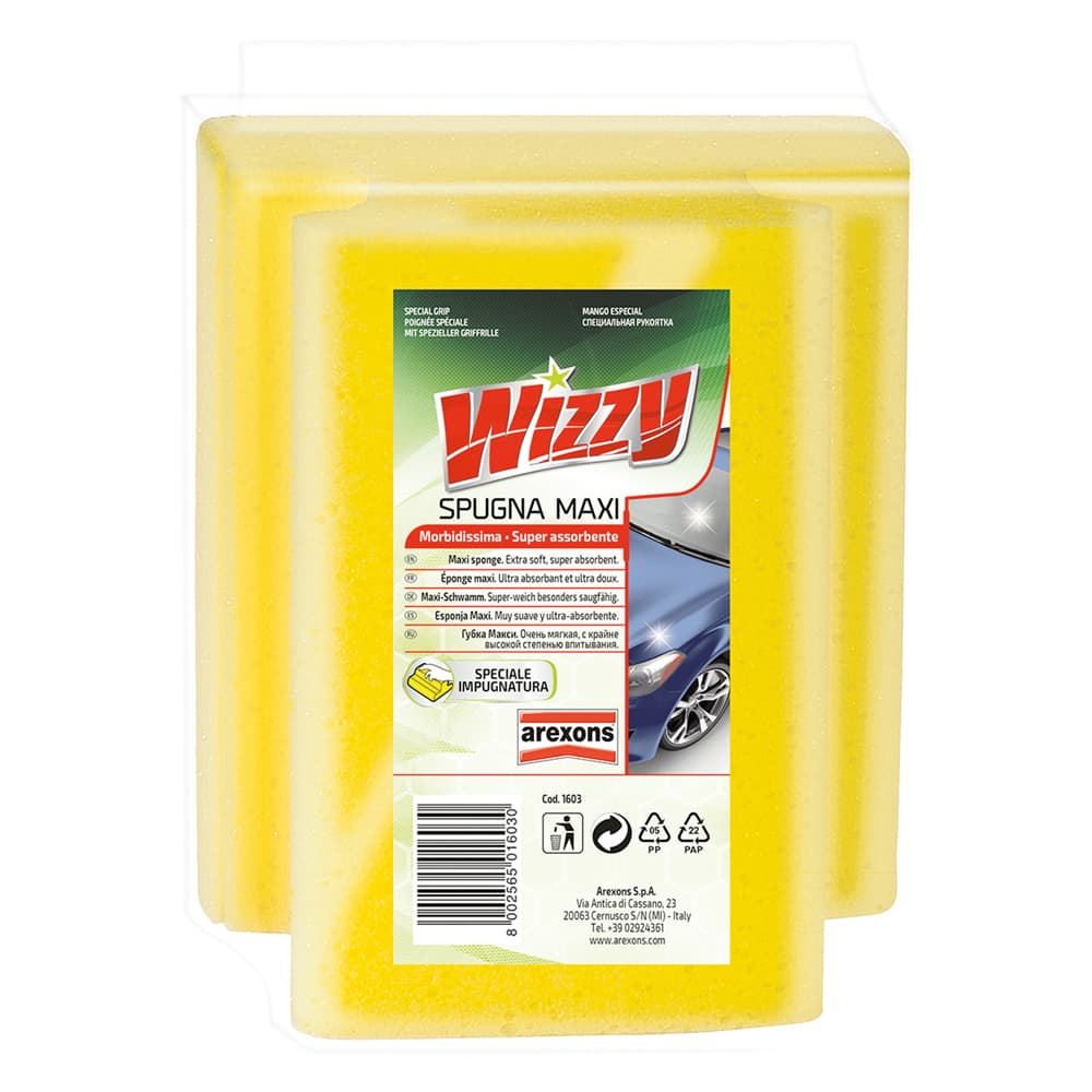 Spugna Maxi Lavaggio Auto Arexons Wizzy 17 x 15 x 10 cm - 2