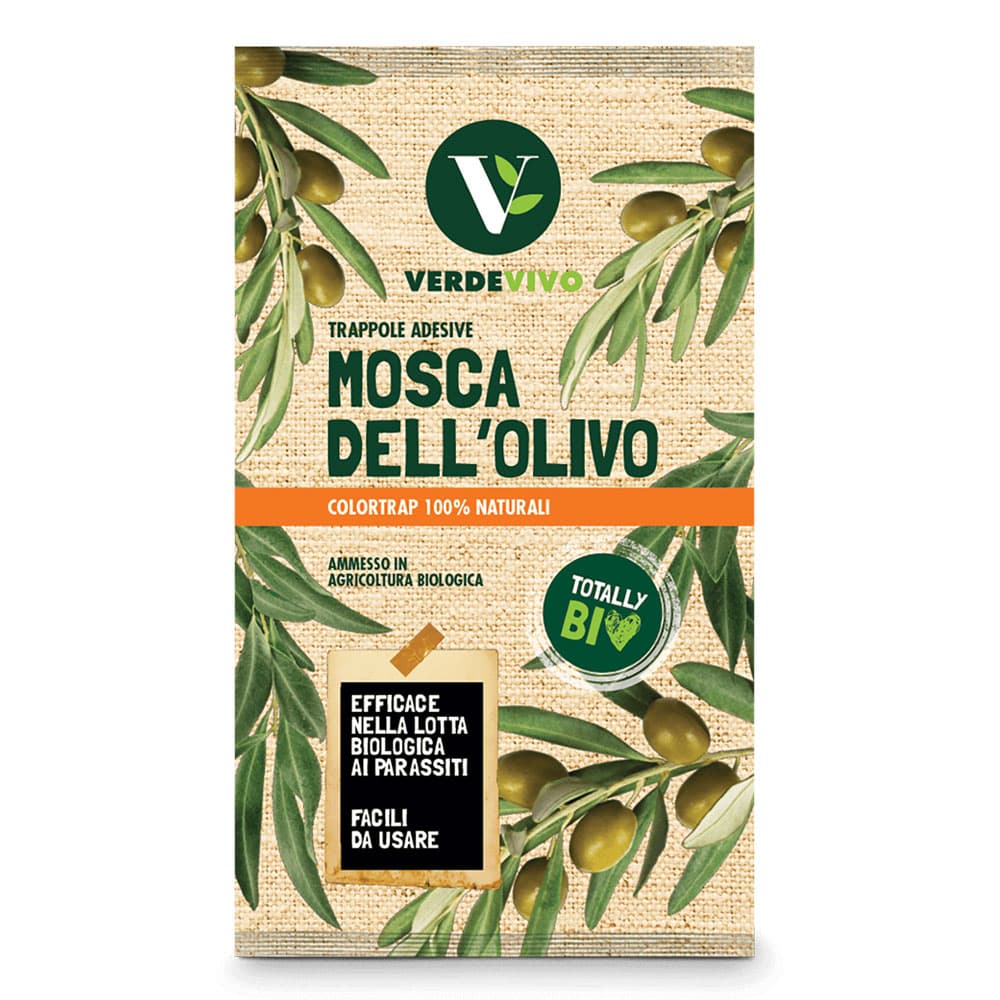 Trappola Cromotropica Adesiva Mosche Dell'Olivo Scatola + 3 3 Pezzi - 2