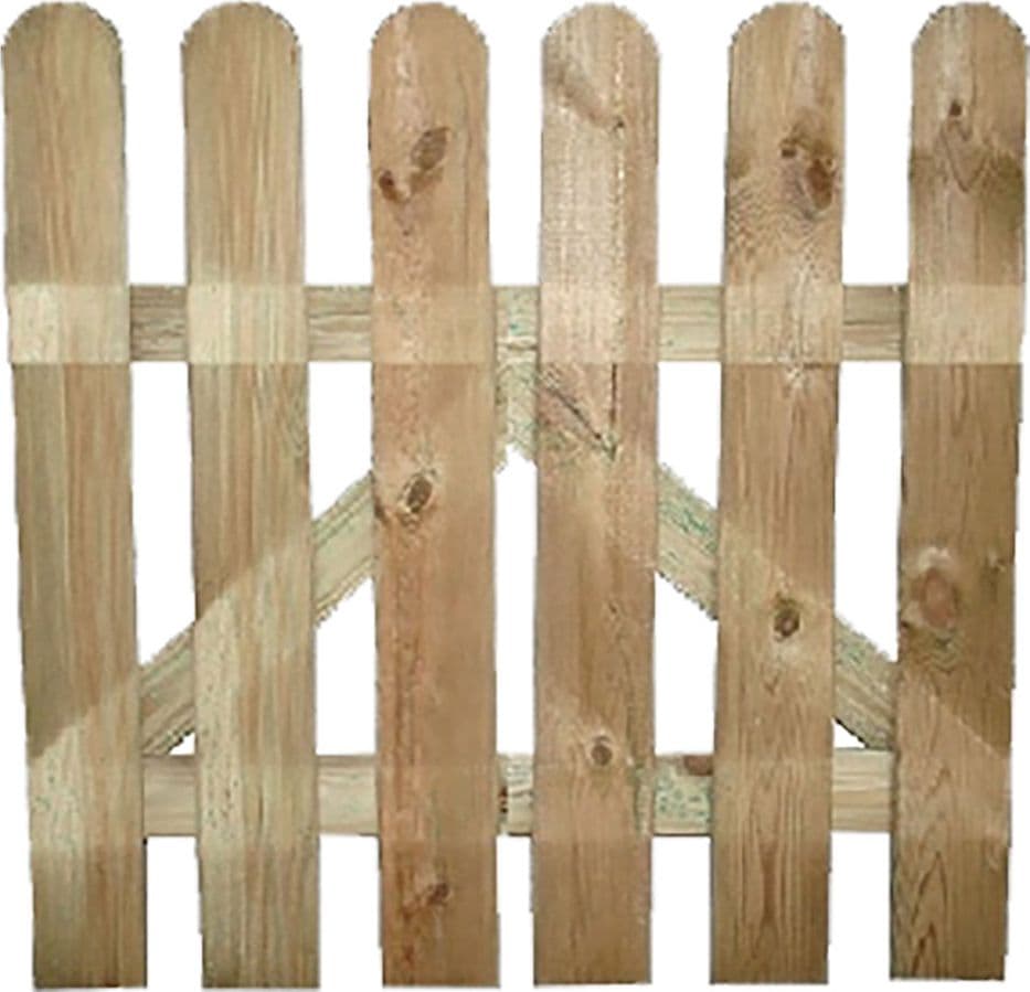 Cancello Lamelle in Legno 7 100 X cm 15 X 85 mm – Autres