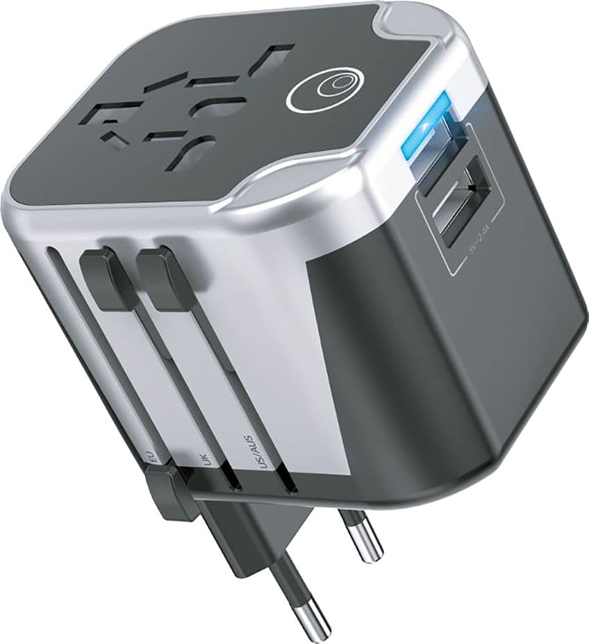 Adattatore Caricatore Convertibile da Viaggio Lostech 12W - 2