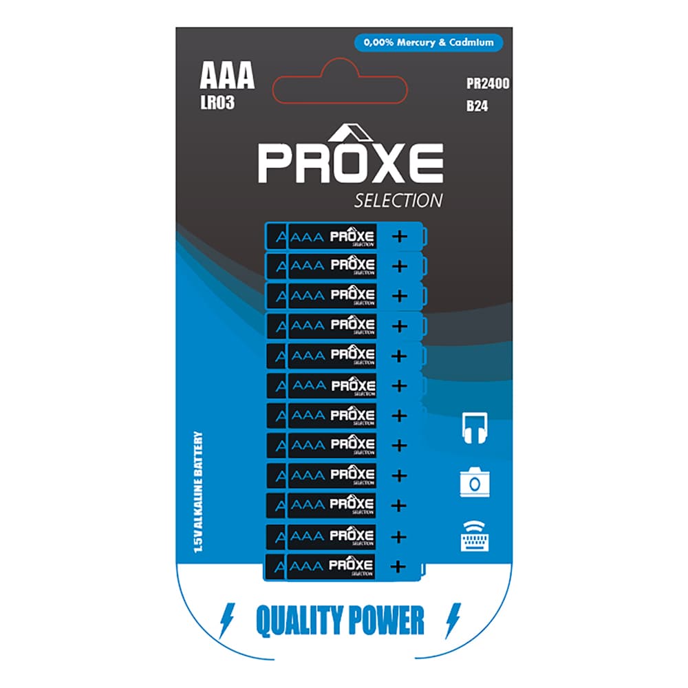 Pila Ministilo Pz 4 Proxe Lr03 1,5 v Aaa 10 Blister - 2