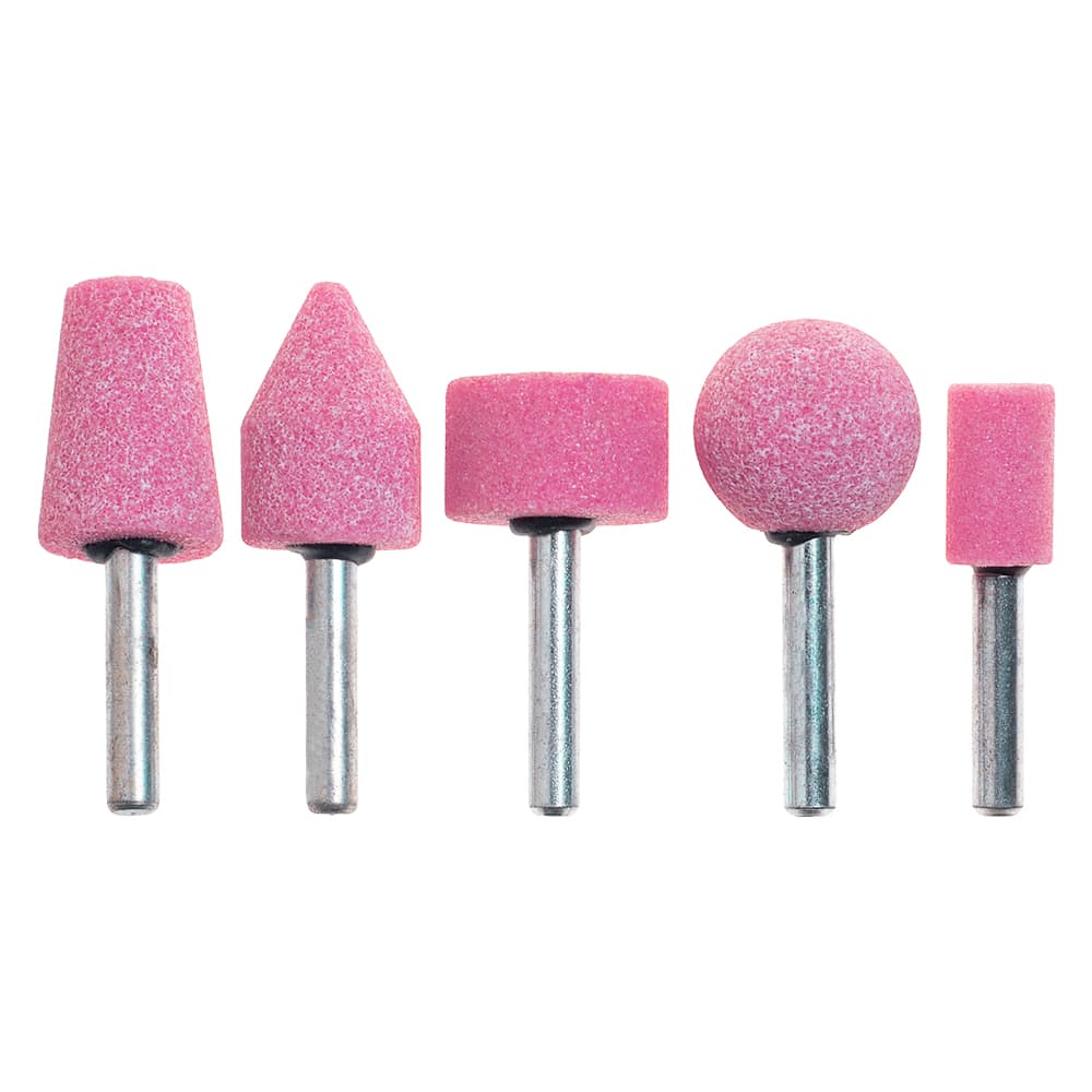 Mole Abrasive al Corindone Pg 399,00 Rosa 5 Pezzi - 2