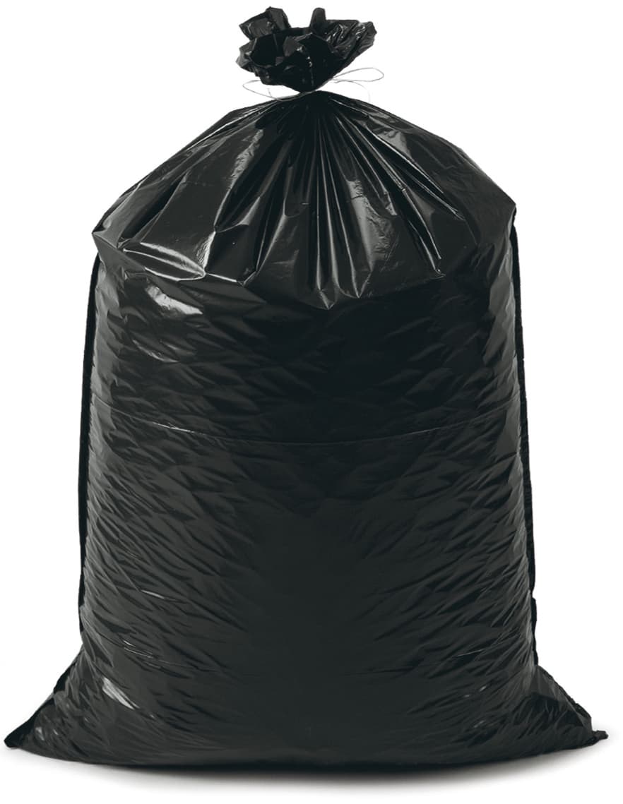 Sacco per Nettezza Urbana Cm 70 x 110 Colore Nero 18 00 kg Tata Linda - 2