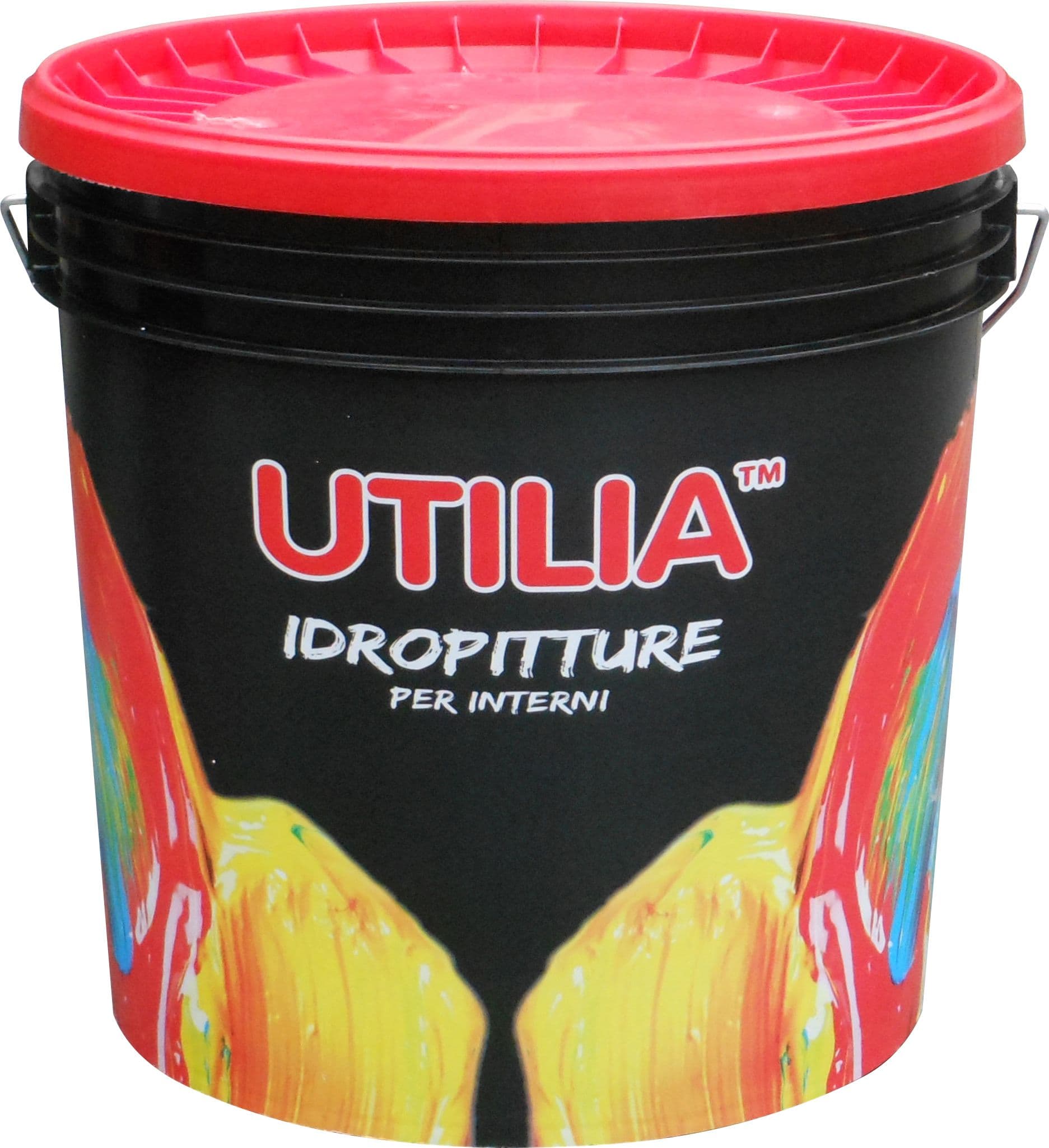 Idropittura a Tempera Colore Bianco L 14 Utilia - 2