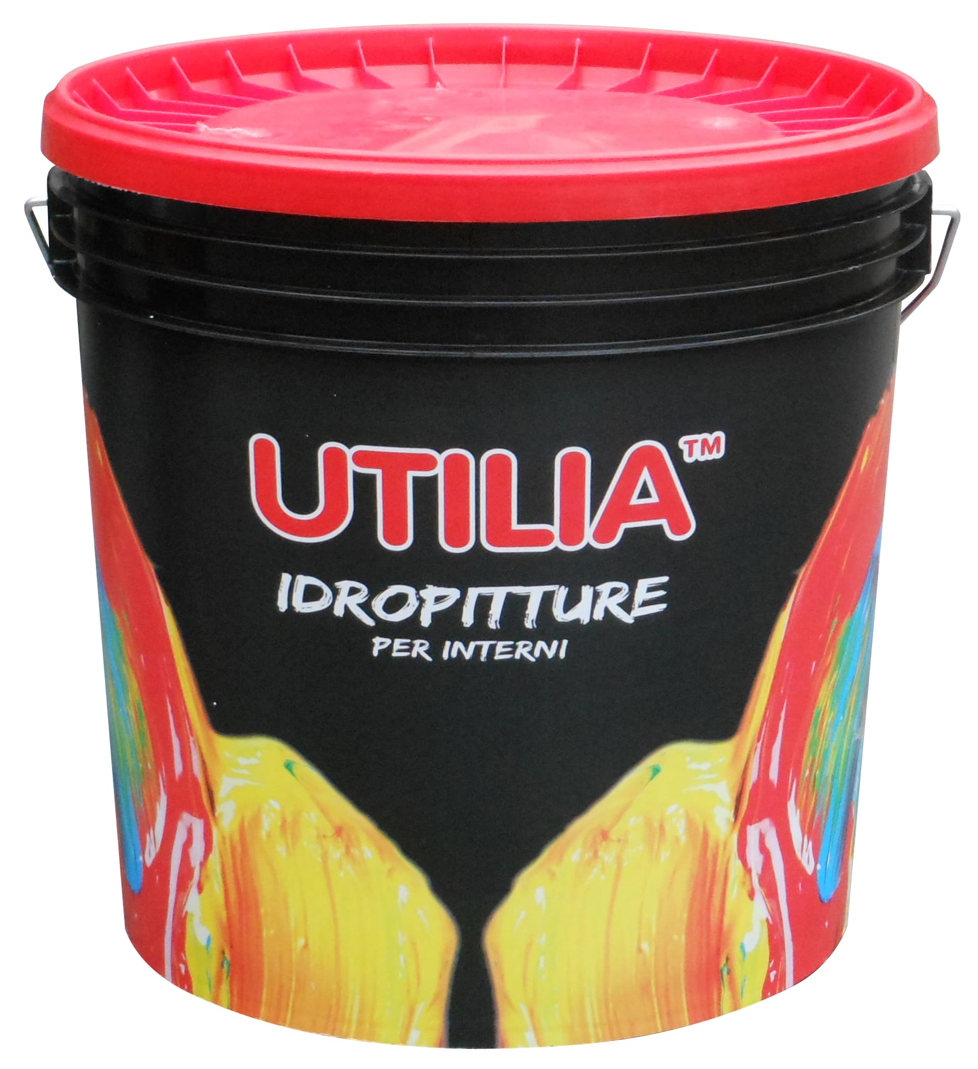 Idropittura a Tempera Colore Bianco L 14 Utilia - 2