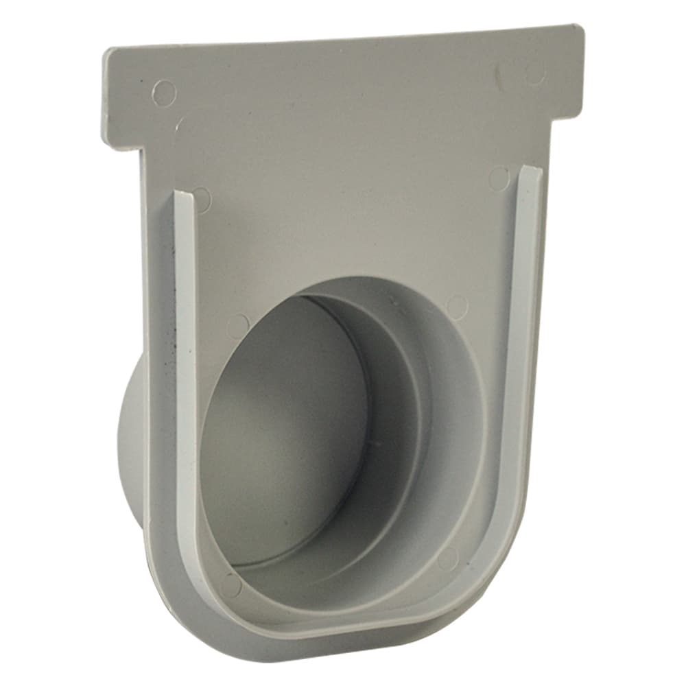 Testata in PVC per Canaletta 9 13 x 50 x 14 cm Ø 7,5 - 2