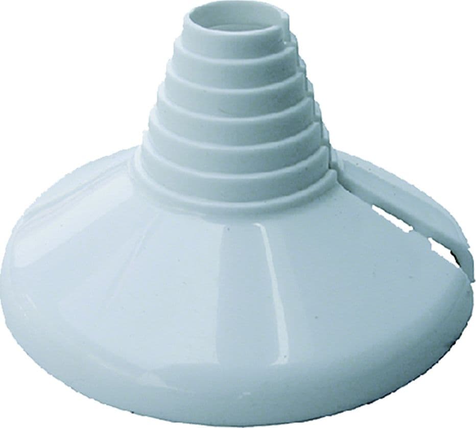 Rosetta Sombrero Foro 10 mm 22,5 50 Pezzi - 2