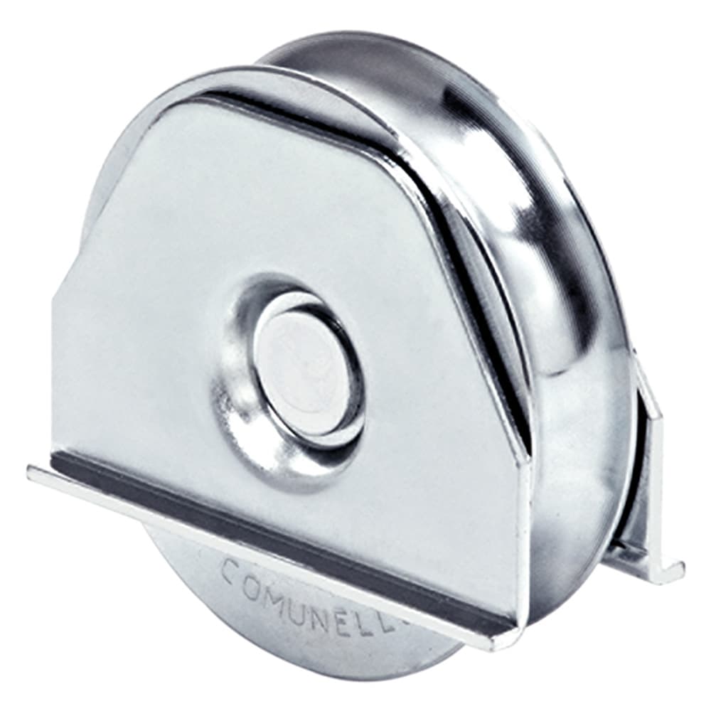 Ruota per Cancelli Gola Semitonda Art 332 Comunello 2 Pezzi Ø 120 - 2