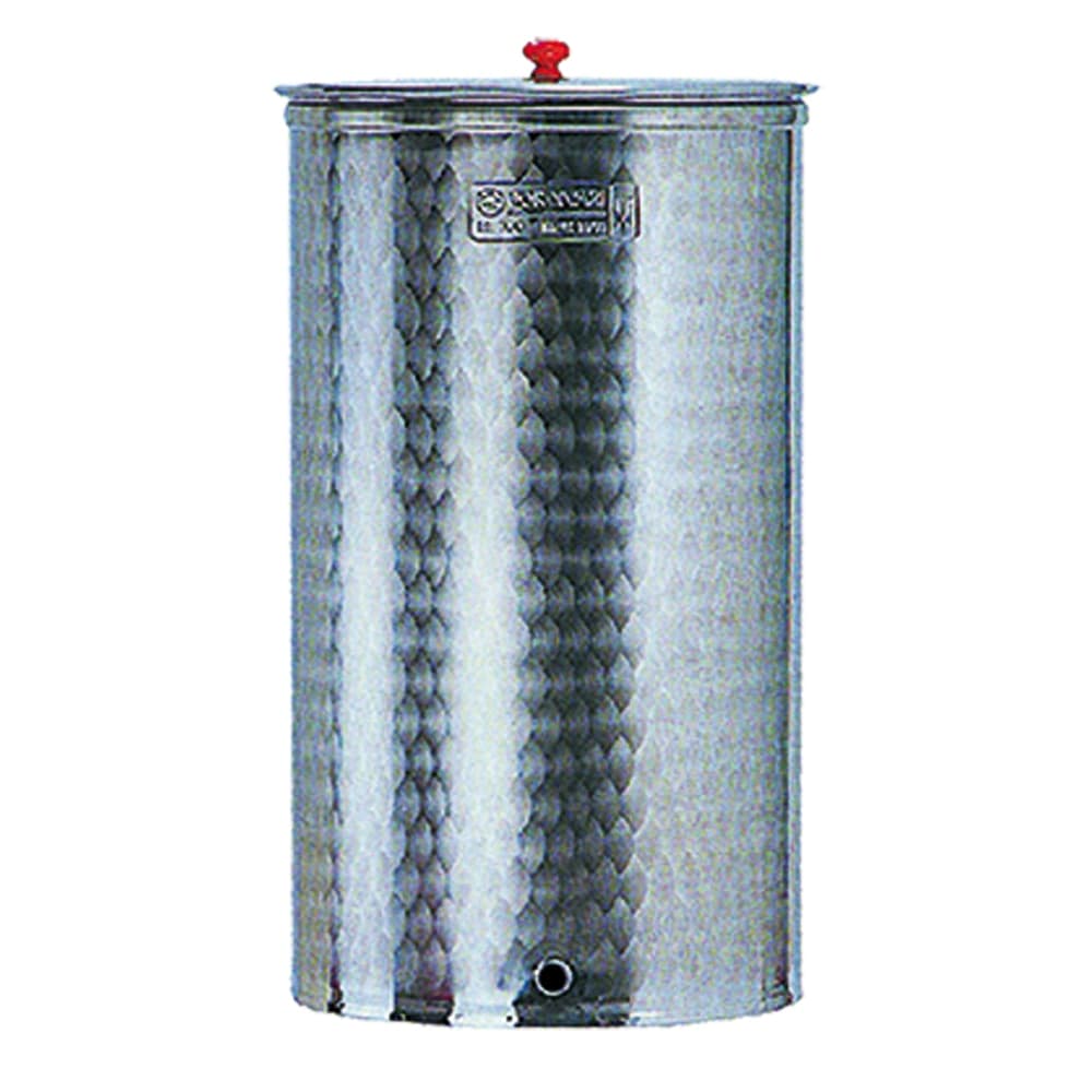 Botte per Alimenti H 78 Att.1/2 Cordivari in Acciaio Inox 150 Lt Ø 51,5 - 2