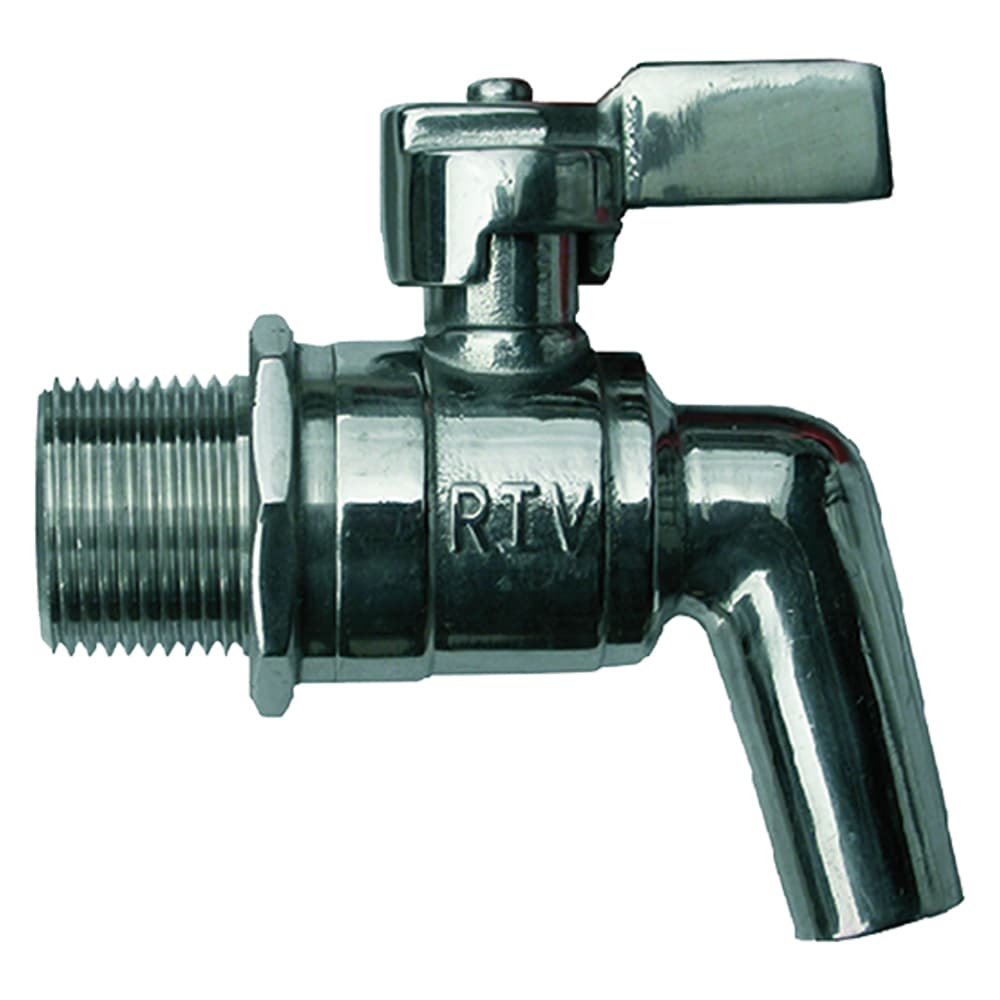 Rubinetto a Sfera INOX con Leva ½ - 2