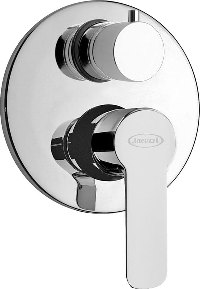 Monocomando Incasso Doccia Jacuzzi Eolo Cromato - 2