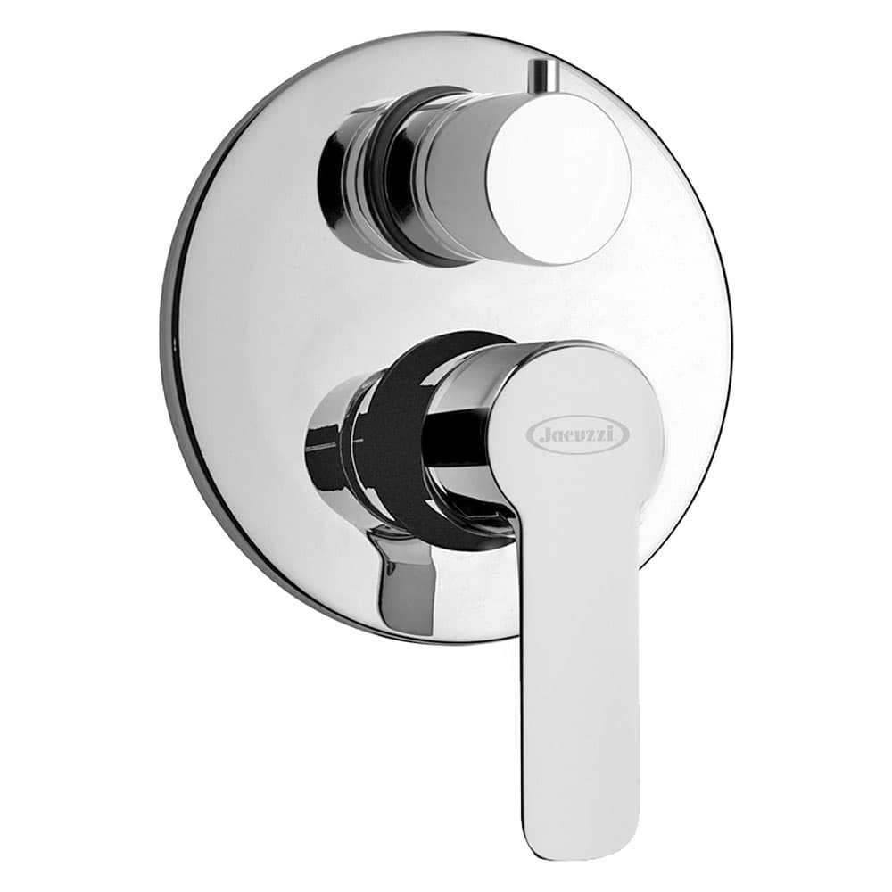 Monocomando Incasso Doccia Jacuzzi Eolo Cromato - 2