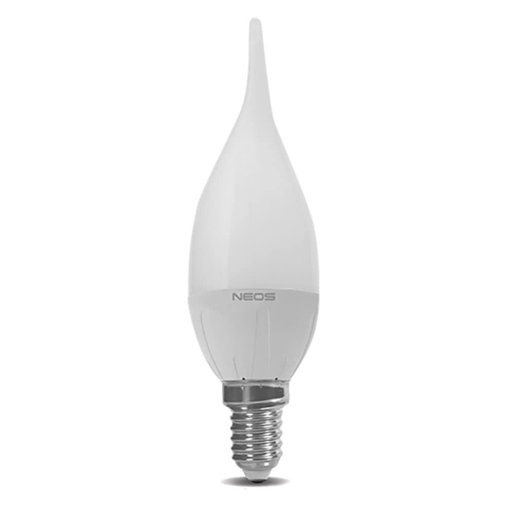 Lampada a LED Fred. 6500K Novaitalia Fiamma 5,5W=40W E14 470 Lm 10 Pezzi - 2