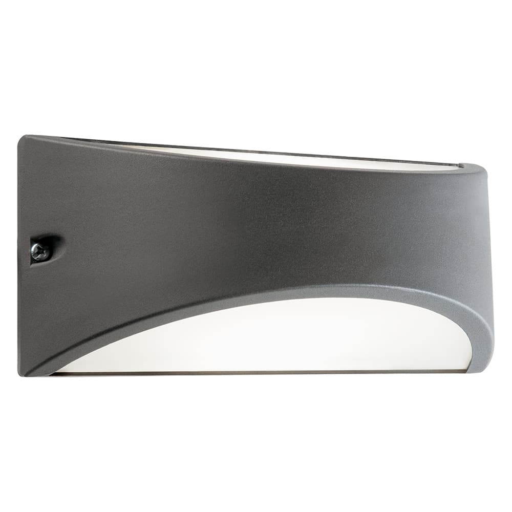 Applique LED Sovil Lhasa 10 w Grigio 22 x 10 x 10 cm - 2