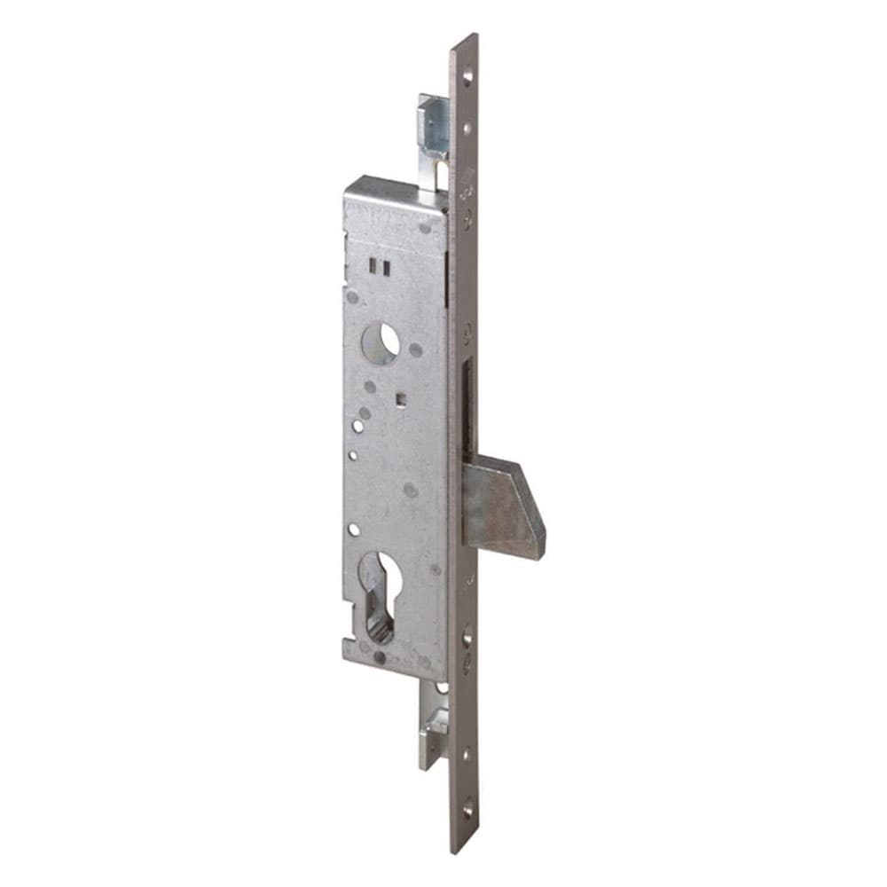 Serratura da Infilare per Montanti per Cisa Alluminio Art 46220 E25 - 2