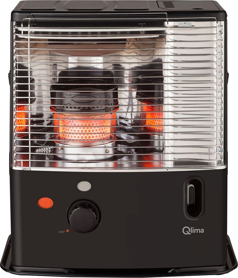 STUFA A COMBUSTIBILE 'R3224 X' kw 2,4 colore nero  - QLIMA - 2