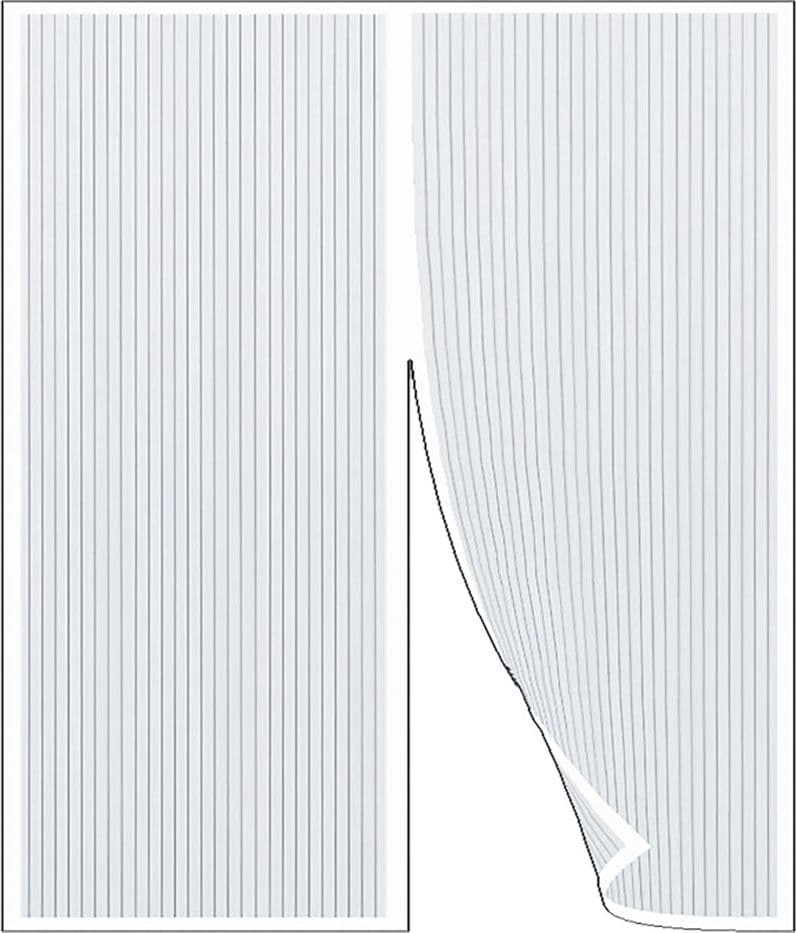 Zanzariera Irs Ecco Magnet Promo Poliestere Magneti Bianca 100 X 220 cm