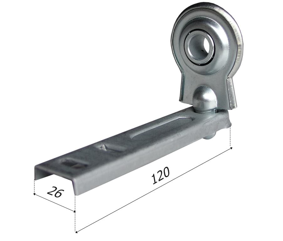 Supporto a Sfera con Zanca e Cuscinetto - 2