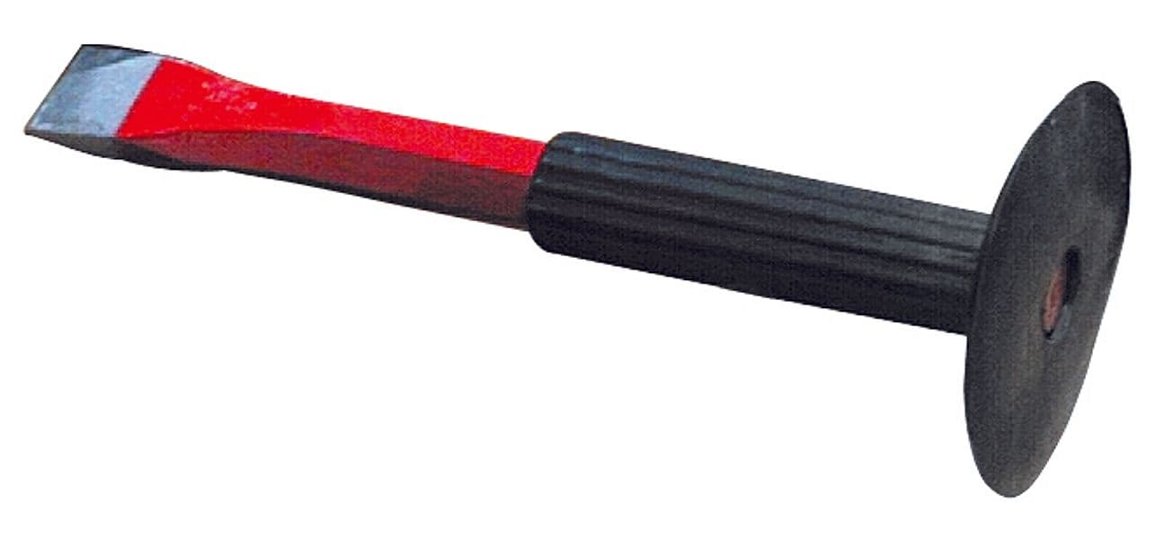 Scalpello a Taglio con Paramano Mm 300 x 16 6 Pezzi Utilia