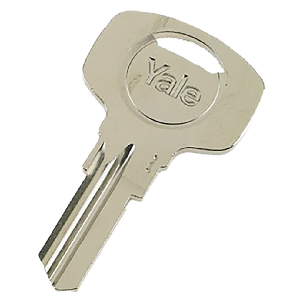 Chiave Yale Ottone Nichelato Lunghezza 23,65 mm 4 Perni 10 Pezzi - 2