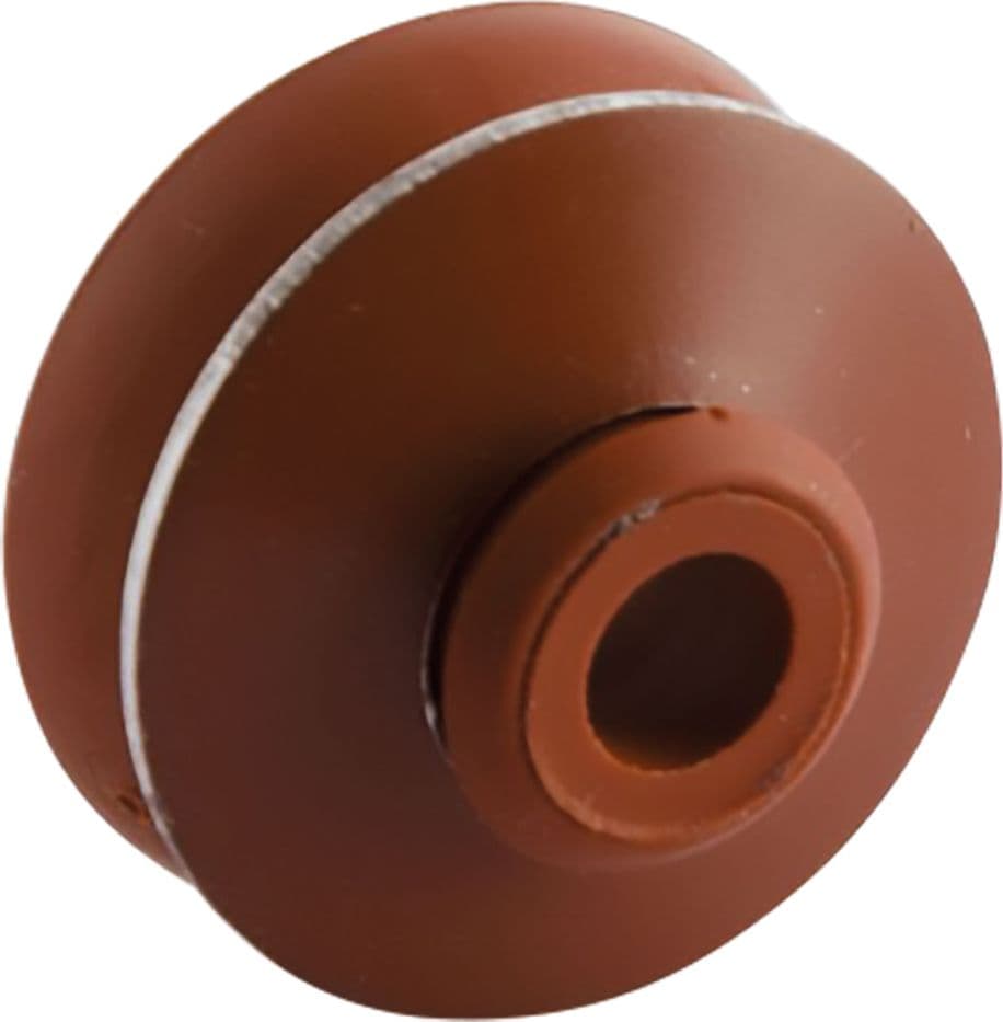 Rondella per Tirafondo Friulsider in Alluminio Rosso Tegola 100 Pezzi