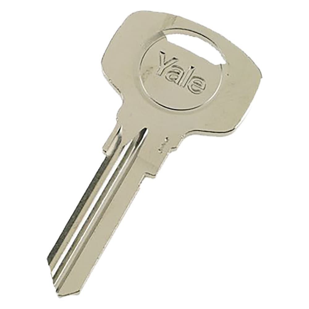 Chiave Yale Ottone Nichelato Lunghezza 31,35 mm 5 Pezzi - 2