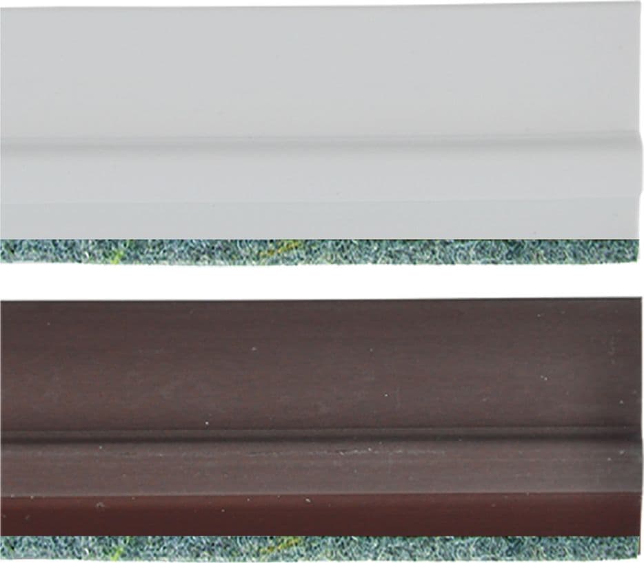 Paraspifferi Sottoporta con Feltrino Geko Door Marrone 50 Pezzi 1 mt - 2