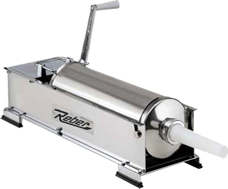 Insaccatrice per Salumi 2 Velocità Reber Inox 5 kg - 2