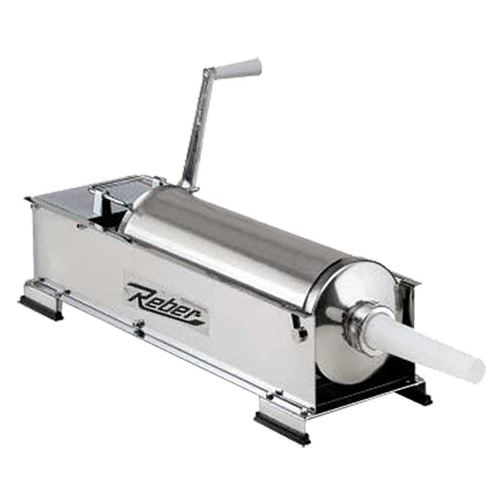 Insaccatrice per Salumi 2 Velocità Reber INOX 5 kg - 2