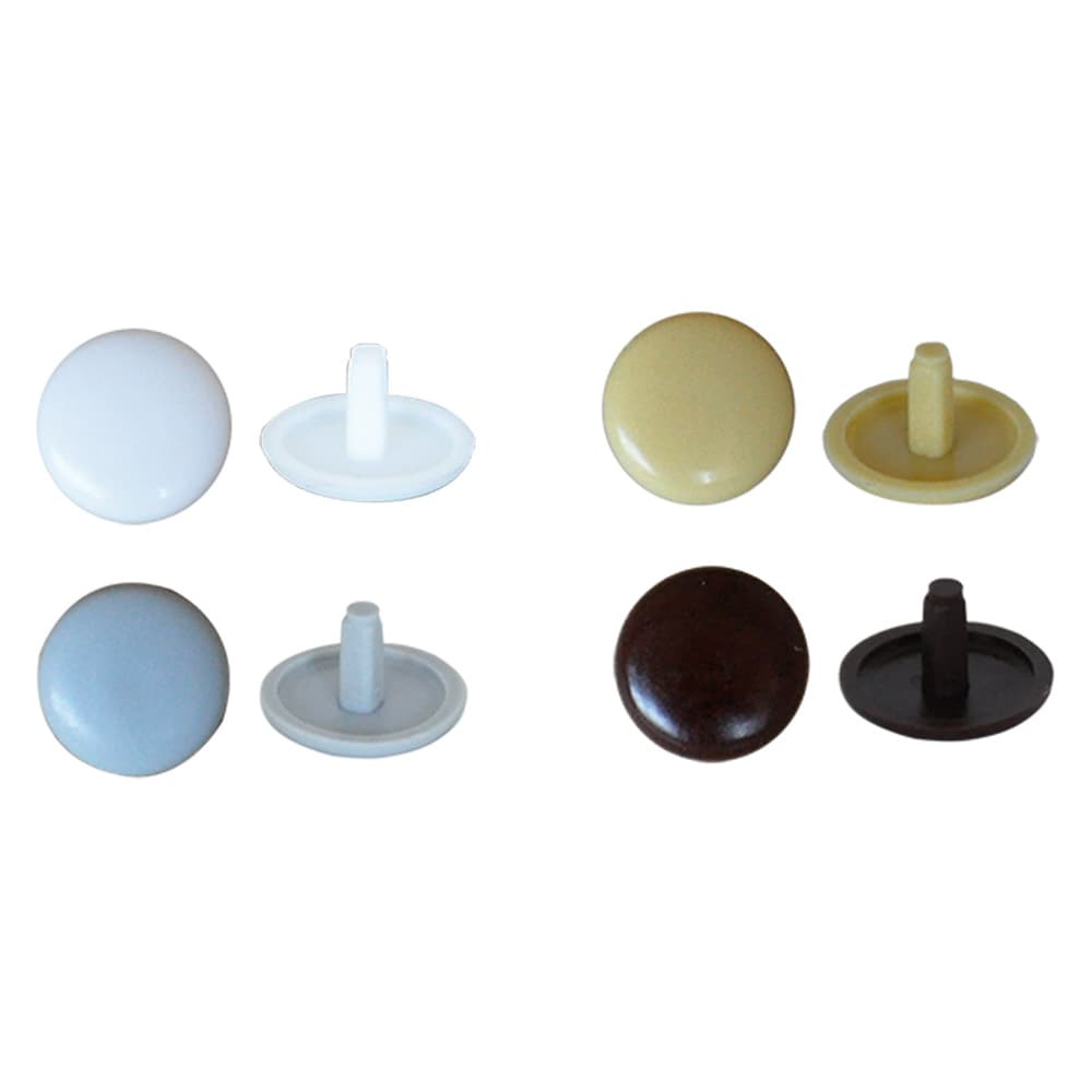 Cappuccio Coprivite per Vite Truciolare Ambrovit Colore Grigio 1000 Pezzi - 2