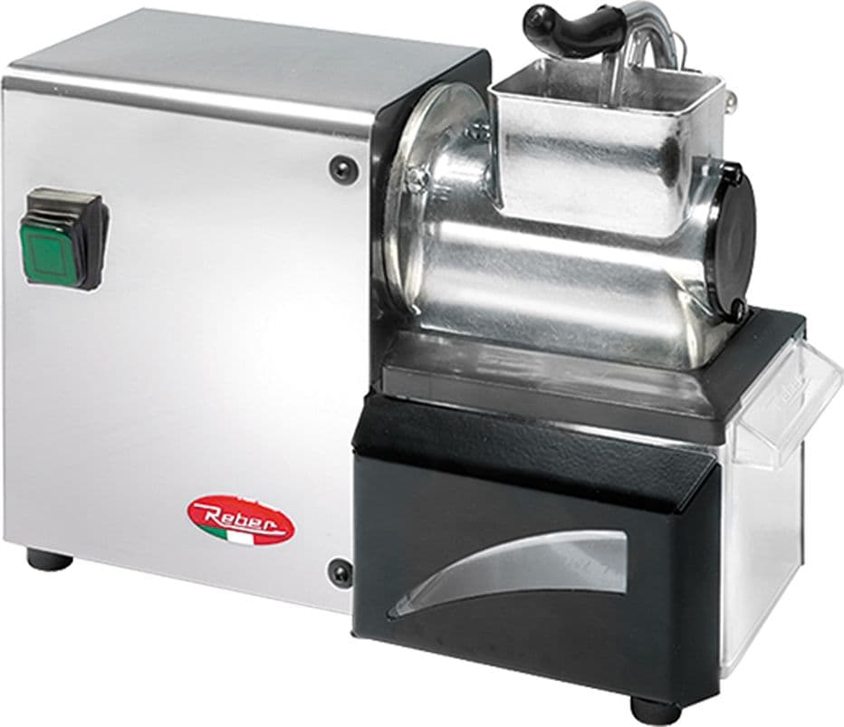 Grattugia Elettrica Reber Professionale N 3 200 w in Acciaio Inox - 2