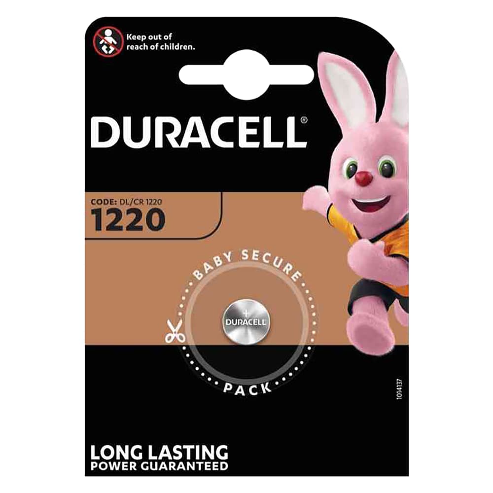 Pila a Bottone PZ 1 Duracell 1220 3 v 10 Blister - 2