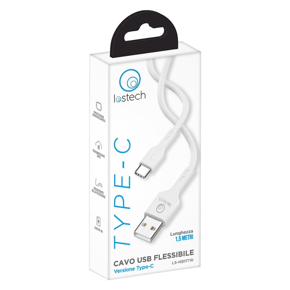 Cavetto per Smartphone Tipo C 1,5 Metri Lostech