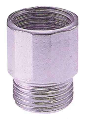 Manicotto M F Prolungato in Acciaio Zincato Figura 529 Misura ½X20 10 Pezzi - 2