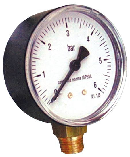 Manometro per Autoclave Attacco Laterale 10 Pezzi - 2