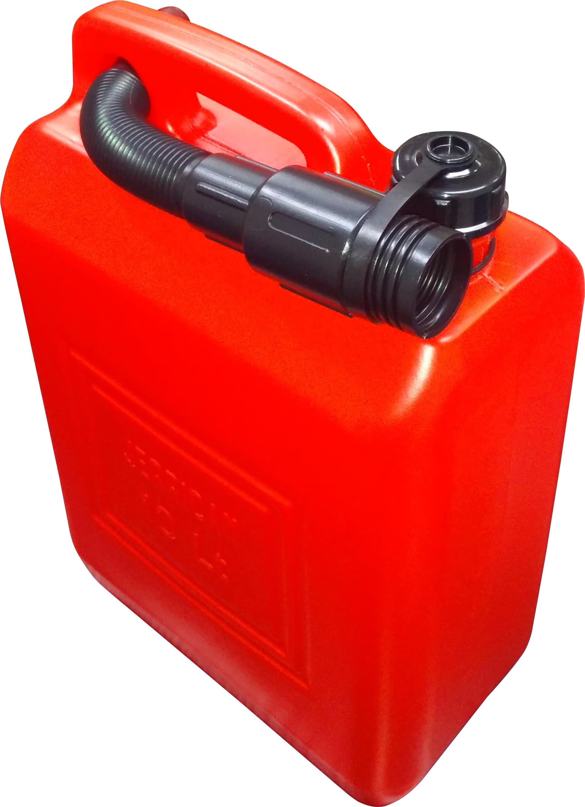 Tanica in Plastica Omologata per Carburante L 10 4 Pezzi - 2