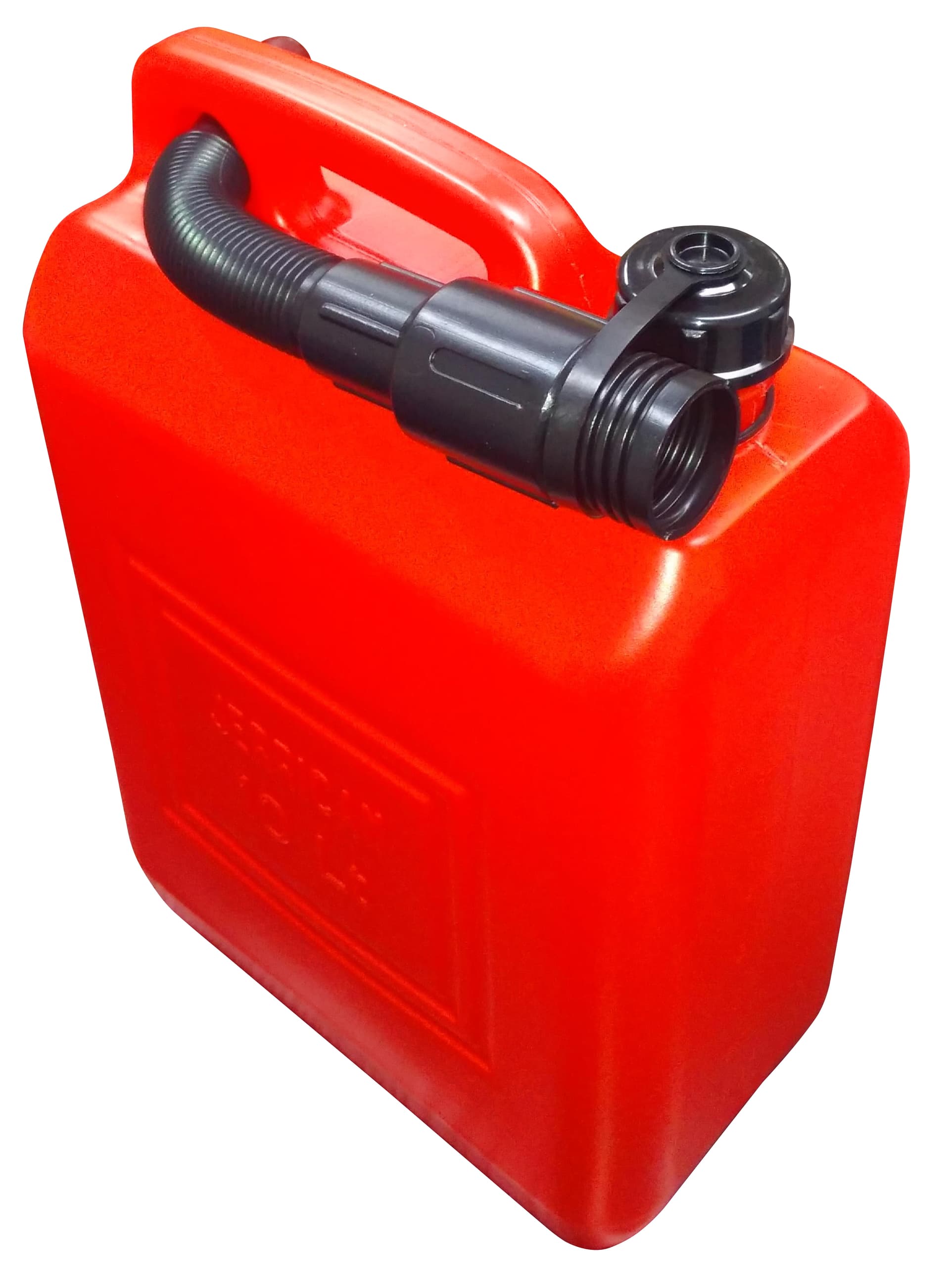 Tanica in Plastica Omologata per Carburante L 10 4 Pezzi - 2