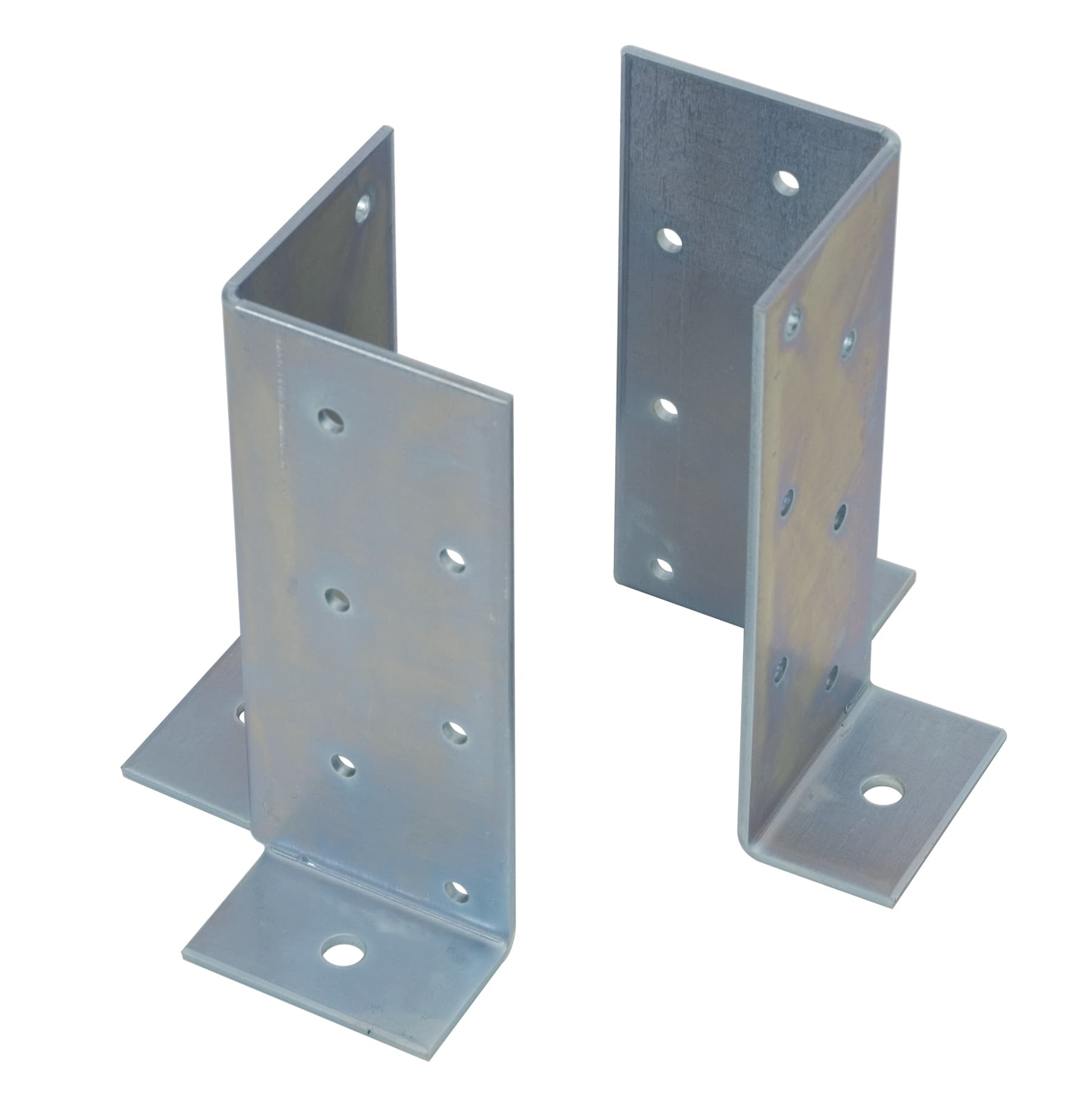 Supporto per Travi in Legno Universale Mm 70 x 70X180 12 Pezzi - 2
