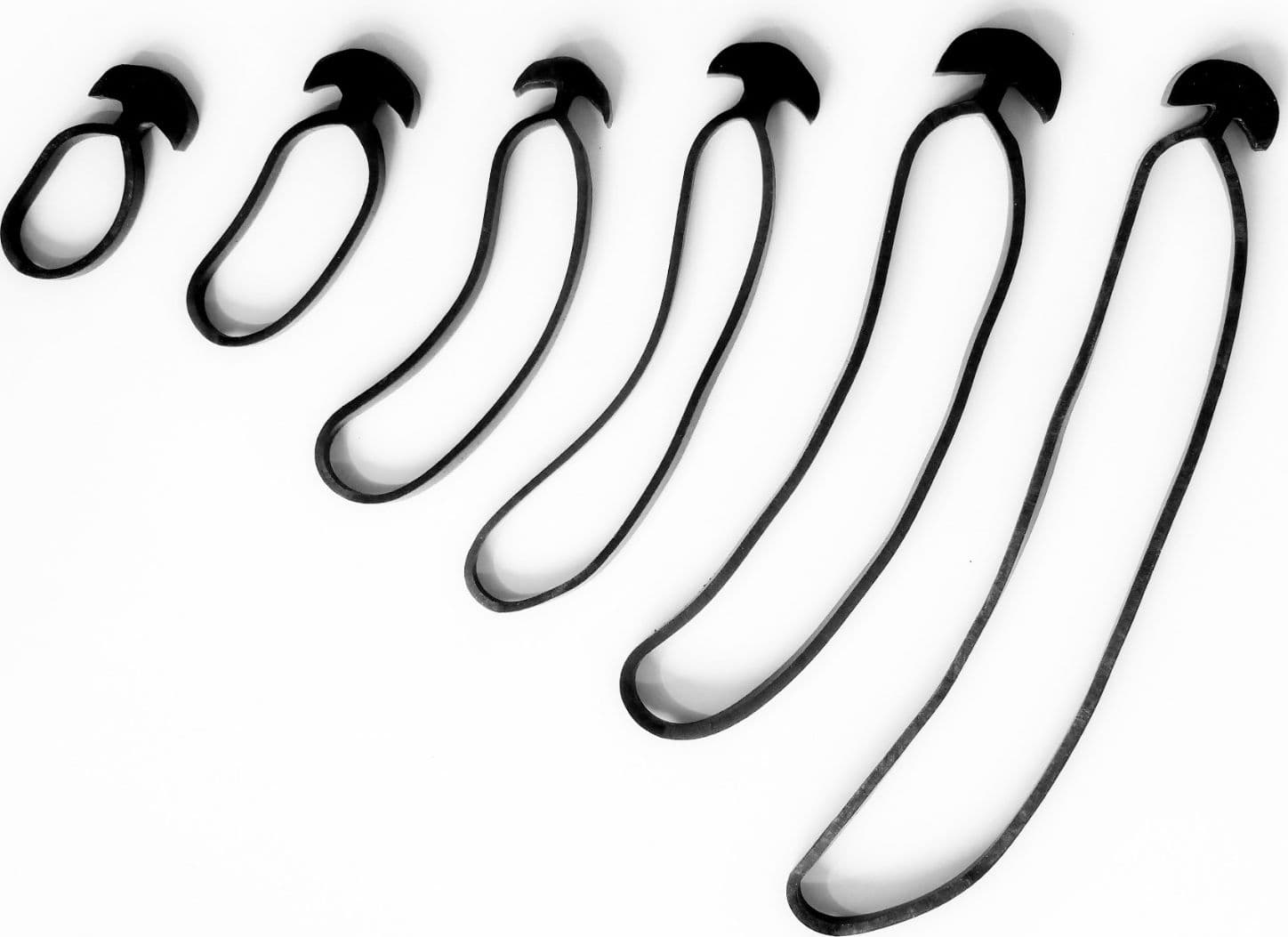 Ancorette Elastiche per Legature ( Circa) Bandofix 275 Pezzi 8 cm - 2