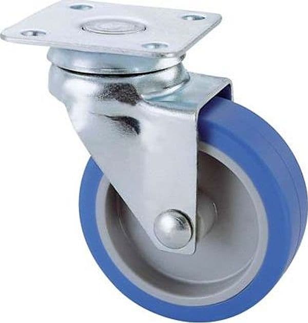 Ruota a Forcella Girevole 221 Avo 40 x 40 mm Ø 50 mm 4 Pezzi - 2