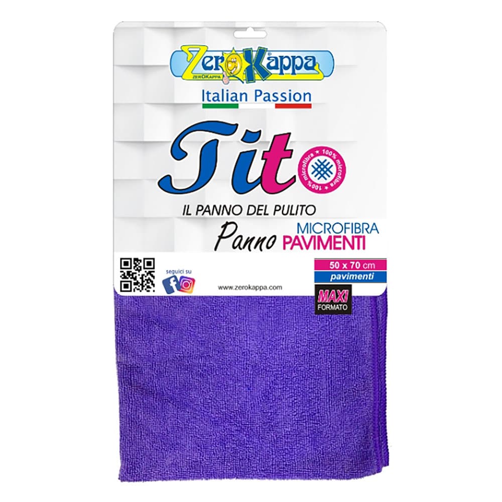 Panno Tito Pavimenti in Microfibra 50 x 70 cm - 2