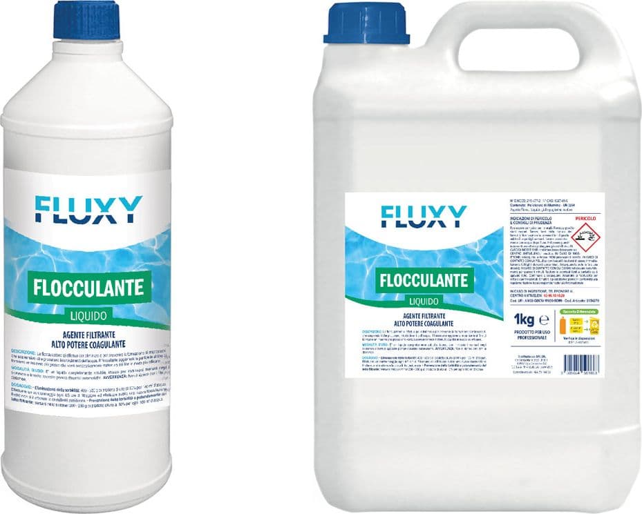 Flocculante Liquido Flacone Fluxy 12 Pezzi 1 kg - 2