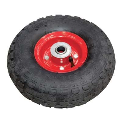 Ruota Pneumatica per Bravetta Mozzo Centrato Hand 3,50X4 Disco Met Mozzo Mm - 2