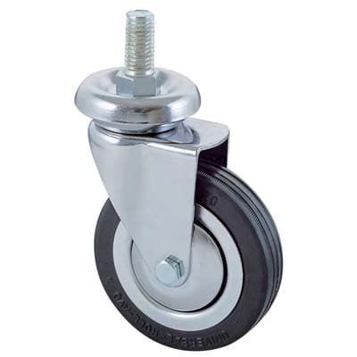 Ruota a Forcella Girevole Perno Filettato 155B Avo Ø 80 mm 20 F 4 Pezzi - 2
