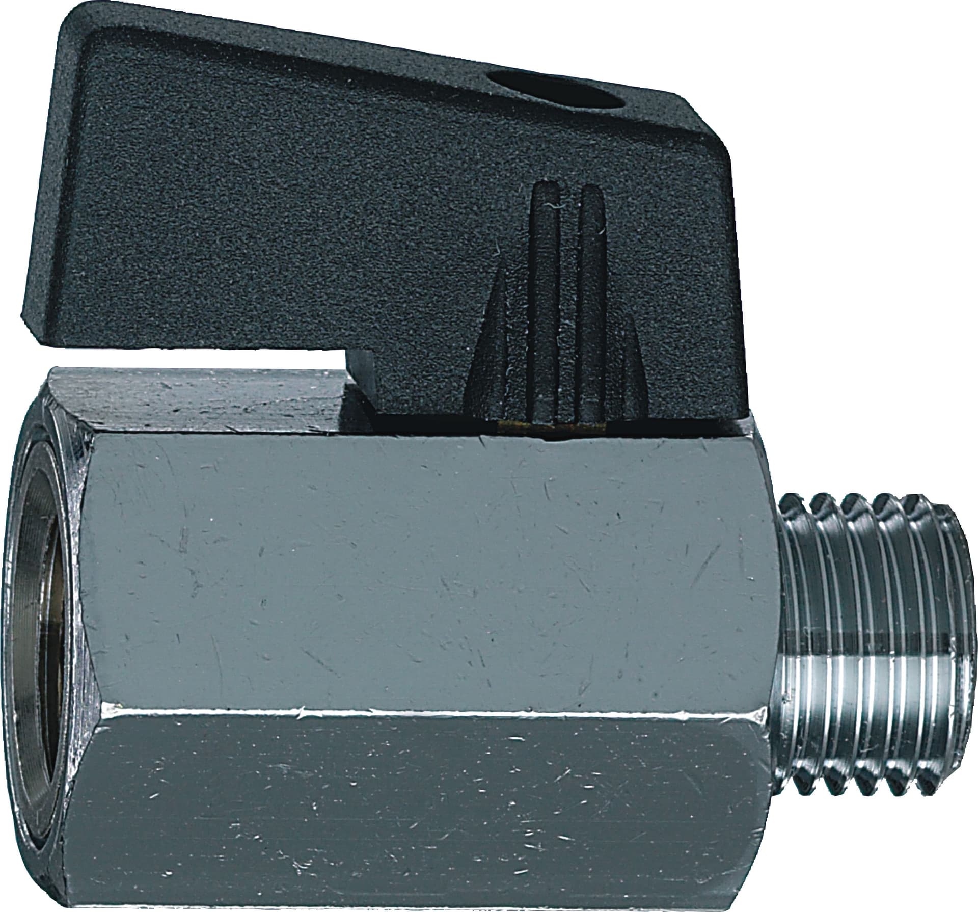 Valvola a Sfera Mini per Compressori M F Misura 3/8 5 Pezzi - 2