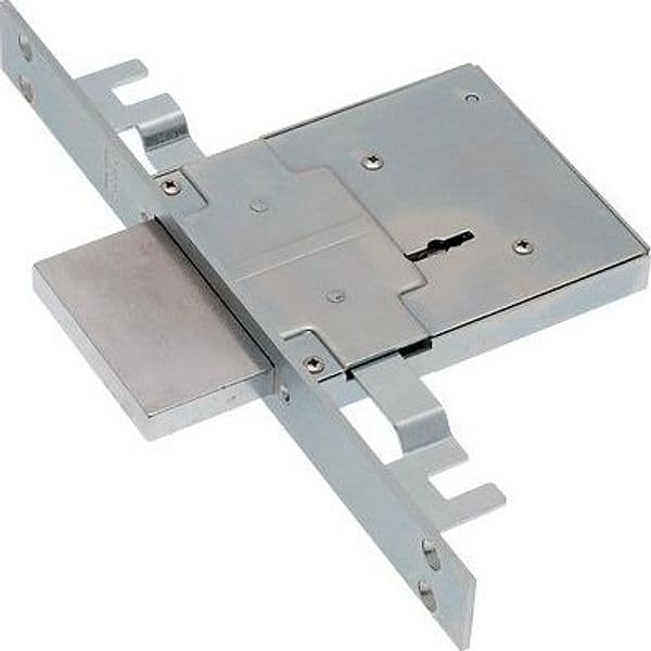 Serratura Metallo Infilare 450 3S Sab B.q Zinc F.mm 25 Dm M4 Tripl H.mm 90